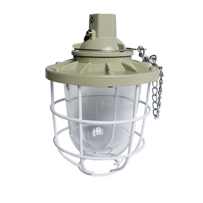 Lumen 5000K a prova di esplosione Fittura di luce HID Vetro temperato Lenti a fusione in alluminio