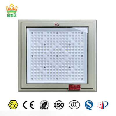 ATEX 18*18 pollici di forma quadrata luce a prova di esplosione 100w 130lm/w luce di stazione di servizio con cinque anni di garanzia
