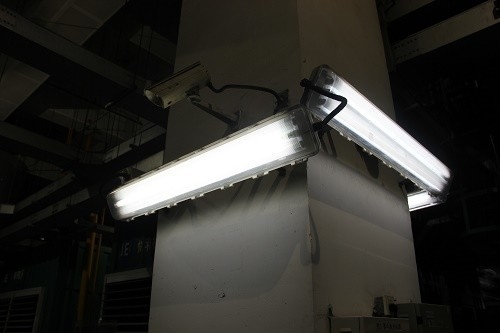 Illuminazione a prova d'esplosione a 120 gradi con angolo di fascio
