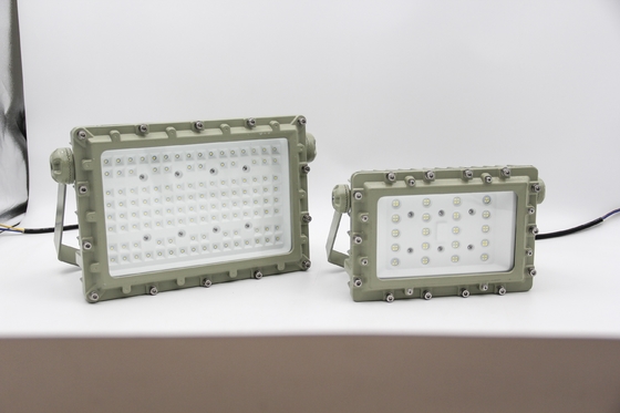 140lm/W luci a LED a prova di esplosione di colore rosso con ingresso AC/DC e rating IP66