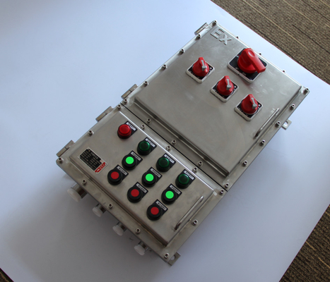 Certificato ATEX CNEX CXM Serie Ex D E IIC Casella di distribuzione di illuminazione ignifuga Protezione IP66 Alloggiamento in alluminio resistente per zone pericolose
