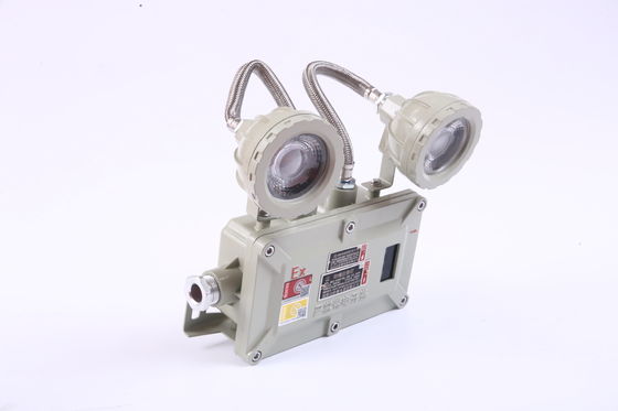 Luci di emergenza antideflagranti per uscite di sicurezza Zona 1 con Ex Db Eb IIC T6 Gb/Ex Tb IIIC T80C Db e costruzione durevole