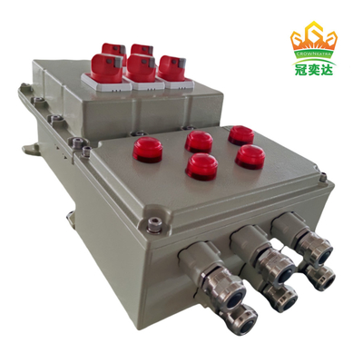 IP66 a prova di fiamma Ex Db Eb IIC T6 Gb Ex Tb IIIC T80.C Db Pannello di controllo in alluminio montato a parete