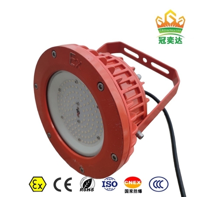Luce a prova di esplosione a LED ATEX IP66 Aluminio di qualità marina per navi offshore Olio 175lm/watt 295V