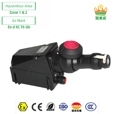 Spina e presa ATEX antideflagrante 32A 63A 16A per generazione di energia marina e offshore