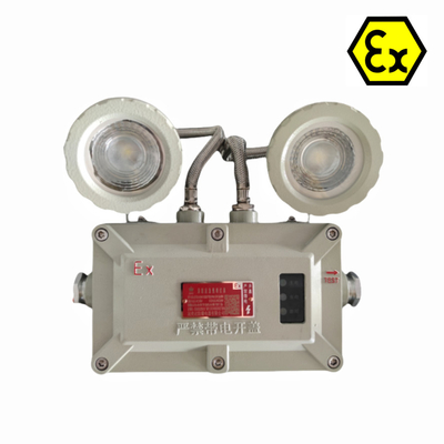 Zona pericolosa 1 Lampada a prova di esplosione industriale IP66 WF2 5 Watt 90-180 min
