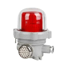 II 2 G Ex Db Eb IIC T6 Gb luci a prova d'esplosione Indicatore rosso ombrello interno con classificazione IP66
