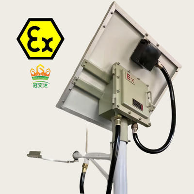 Luce solare a prova di esplosione ATEX IECEx approvato WF2 IP66 100 Watt 140lm