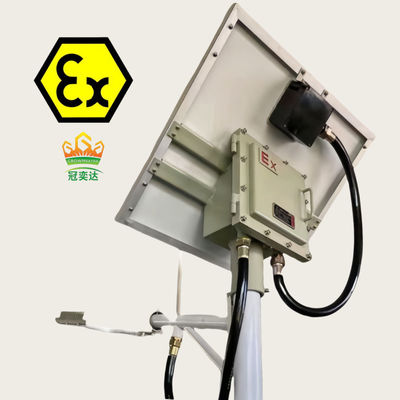 Al dettaglio 100w luce solare a prova di esplosione prova di polvere e impermeabile ex-prova di luce solare LED illuminazione stradale