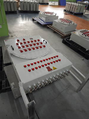 Casella di distribuzione a tensione nominale a prova di esplosione personalizzabile Armadio di controllo a prova di fiamma ATEX Per zona pericolosa Zona 1&amp;2 21&amp;22
