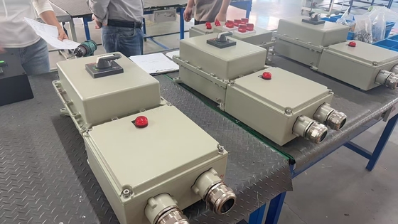 Pannello di controllo a prova di esplosione IP66 WF2 Livello di protezione per le zone ATEX