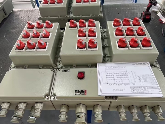 Pannelli di controllo IP66 intrinsecamente sicuri con involucro a prova di fiamma