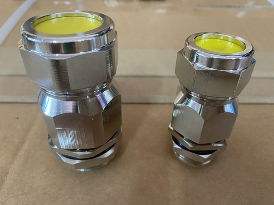 Glandola di cavo in ottone a prova di vetro con protezione IP68 e temperatura di lavoro -40 ~ 100 gradi