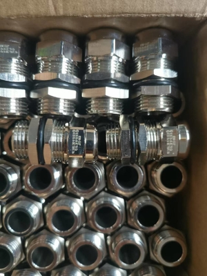 IP68 Glandula di cavo a prova di esplosione con ottone CE ROHS Certificati ISO9001 per connessioni sicure e durevoli