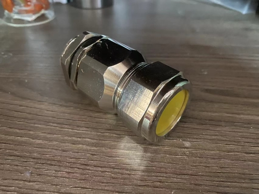 IP68 Rated Ex Proof Single Wire Armor Cable Gland CE ISO ROHS approvato per le installazioni ignifughe