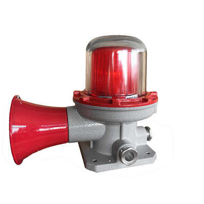 Lampade di allarme a prova di esplosione montate sul soffitto con tempo di avvio di emergenza di 0,3 s e alto decibel 120-180DB