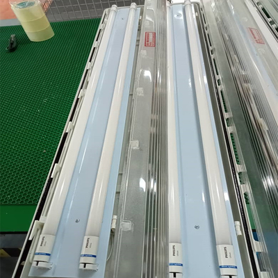 Luce fluorescente antideflagrante IP66 WF2 ad alto livello di protezione per ambienti di lavoro pericolosi
