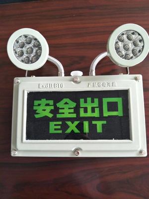 2*5w doppia luce di emergenza a LED montata a parete 220VAC 50hz con certificato ATEX per zona pericolosa