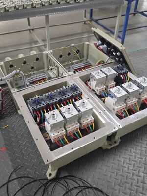 Quadro di distribuzione antideflagrante per pompa di avviamento in lega di alluminio LDB, quadro elettrico antideflagrante