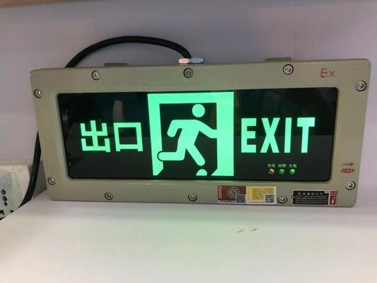 Vendita Diretta di Fabbrica Atex LED Antideflagrante Emergenza Industria Chimica Ip66 Luci di Uscita Impermeabili per Stazioni di Servizio