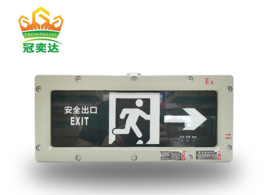 Elevata CRI Ra≥70 classe 1 div 2 illuminazione di emergenza certificata per ambienti pericolosi da ATEX EAC CNEX IP67