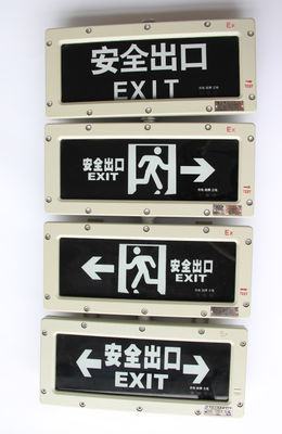 Luce di emergenza a LED antideflagrante ATEX con modelli personalizzabili Luce di segnalazione di uscita a LED antideflagrante ATEX IP66