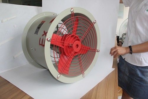 Ventilatore assiale a prova di esplosione di 300 mm di diametro, compresa l'estrazione di raffreddamento da ventilazione