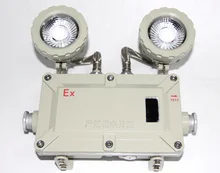3600lm 80 CRI Lampada LED anodizzata IP66 a prova di esplosione con doppio ingresso AC/DC