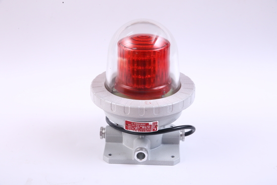 Alta luminosità 5-40W a prova di ex Audibile e visivo 220 VAC 50HZ Sicurezza antincendio Illuminazione d'emergenza 120-180db