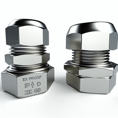 II 2G Ex Db Eb IIC T6 Gb II 2D Ex Tb IIIC T80°C Db Ex Glandola di prova del cavo Armatura a filo singolo