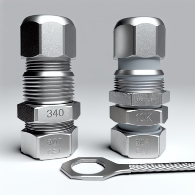 10-14mm Ex Proof Cable Gland con armatura a filo singolo e superficie liscia CE ROHS ISO9001 certificato