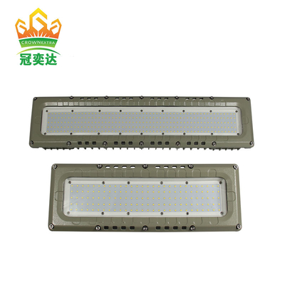 Efficienza 100lm/W 50w soffitto a luce fluorescente resistente alle esplosioni montato zona 1 e 2 zona 21 e 22