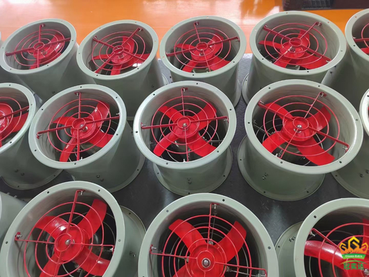 Legatura di alluminio Ventilazione ad alto flusso di scarico 300mm 1450r/m Ventilatore a prova di esplosione Ventilatore ad alto flusso assiale IP65