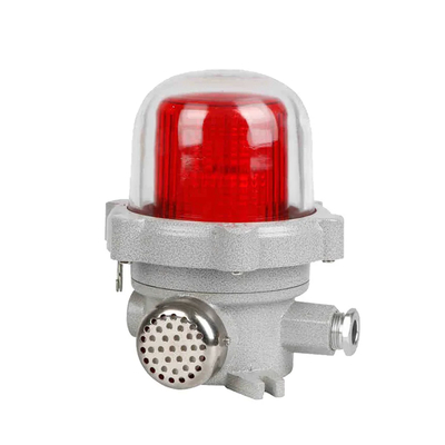 Allegato di alluminio, scatole a prova di esplosione, allarmi acustici e visivi con sorgente a led adatti alle zone 1,2 e 21,22