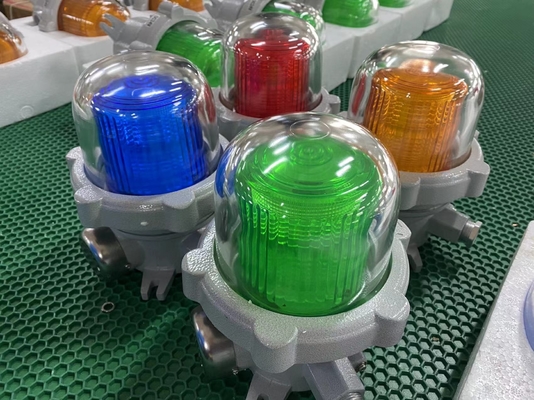 Vendita a caldo Lampade di avvertimento da 5-40w Illuminare le emergenze 120-180db Prova di esplosione Alarmi udibili e visivi