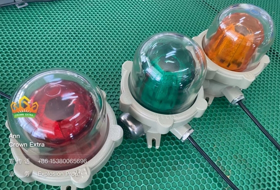 120-180 dB luci di allarme a prova di esplosione per impianti di lavorazione chimica