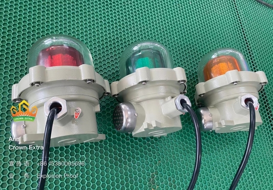 Alte luci a prova di esplosione e lampade di allarme a soffitto montate 150 volte al minuto Frequenza di lampeggiamento