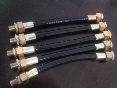 Fitture per tubi elettrici di gomma intrecciata IP65 certificata anticorrosione a prova di esplosione condotto flessibile per luoghi pericolosi