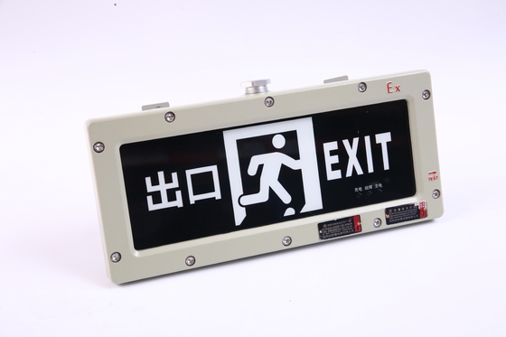 Luci di emergenza antideflagranti compatte certificate ATEX / IECEx / RoHS / CNEX / ISO9001 CRI ≥70 personalizzabili per aree pericolose