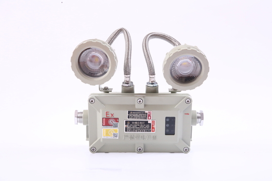2*5w Ex Proof Aluminum Emergency Light 65-85DB Alarme decibel IP66