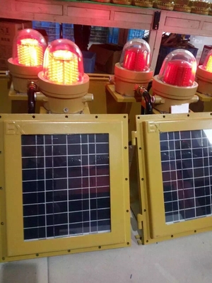 Zone 1 e 2 / Zone 21 e 22 ATEX IECEx luci di allarme a prova di esplosione di ostacolo all'aviazione