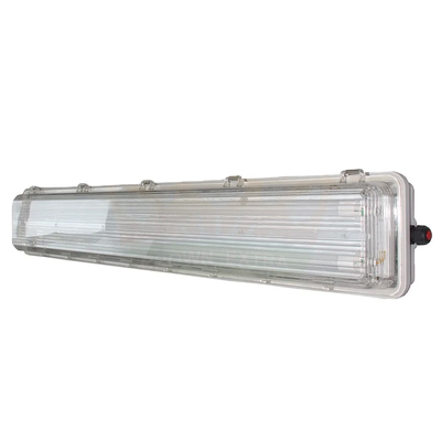 9-54W Lampada fluorescente lineare a prova di esplosione con WF2 anti-corrosione per la zona 1 zona 21