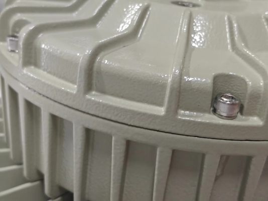 Fabbricazione a prova di esplosione IP66 per lampadari di alto profilo con alloggiamento in lega di alluminio a fusione a fusione in 100w o 200w Opzioni