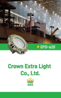 Lumiere a prova di esplosione a LED 100-240W ATEX IECEx Certificato IP66