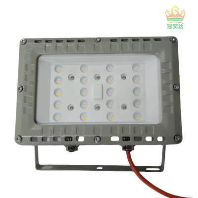 ATEX IECEx RoHS ISO9001 50W luci a LED a prova di esplosione per impianti per rifiuti pericolosi