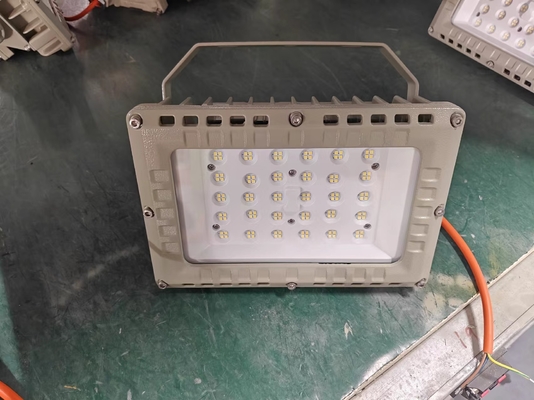 ATEX IECEx RoHS ISO9001 50W luci a LED a prova di esplosione per impianti per rifiuti pericolosi