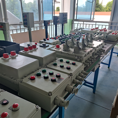 IP66 pannelli di controllo a prova di esplosione a prova di fiamma WF2 con ingresso di cavo personalizzato certificati ATEX