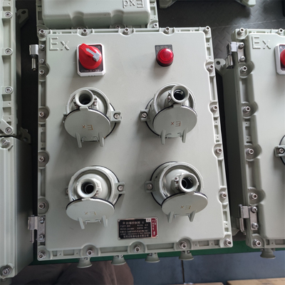 Certificato ATEX CNEX CXM Serie Ex D E IIC Casella di distribuzione di illuminazione ignifuga Protezione IP66 Alloggiamento in alluminio resistente per zone pericolose