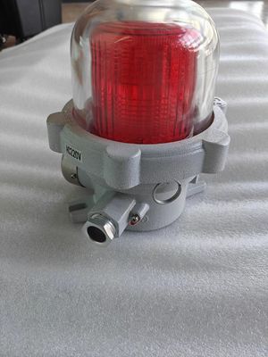 Factory Direct Sales ATEX Explosion Proof Audible and Visual Alarm 120-180dB 5-40W Optional for Zone1 and Zone2