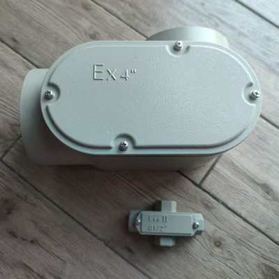 Scatola di giunzione antideflagrante impermeabile IP65 – Alluminio pressofuso, resistente alla corrosione, WF2, 2/3 ingressi, montaggio orizzontale